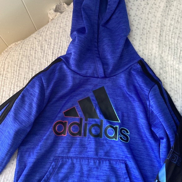 ADIDAS *EUC* matching hoodie and leggings !! Size 4t - Picture 5 of 7
